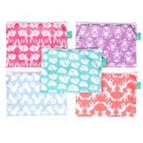 TotsBots wasserdichter Wipes Bag (15 x 18,5cm) mit waserdichtem Reisverschluss