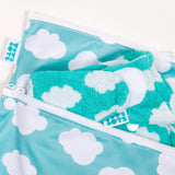 TotsBots - doppelter Wetbag mit Trockenfach Gr. M (38x30 cm)