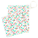 TotsBots - doppelter Wetbag mit Trockenfach Gr. M (38x30 cm)