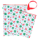 TotsBots - doppelter Wetbag mit Trockenfach Gr. M (38x30 cm)