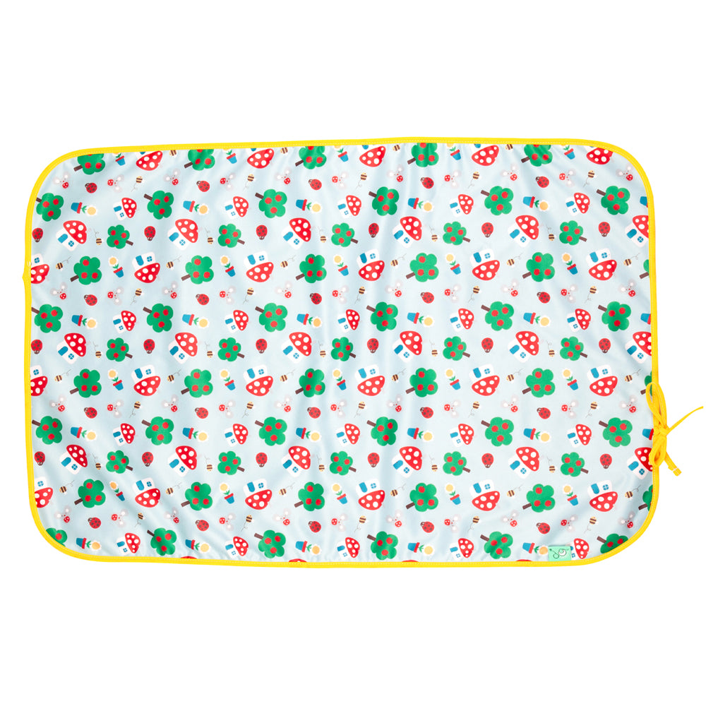 TotsBots - wasserdichte Wickelunterlage "Happy Mat" (72x47 cm)