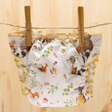Culla di Teby - Höschenwindeln mit Pocketfunktion - Raccoons - Die Stoffwindel mit extra Saugkraft!