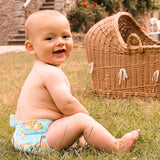 Culla di Teby  - "Soft Touch" Überhose - Schwimmwindel - (EINZELN) - Mediterraneo