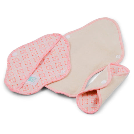 Teby Pink - mini Slipeinlage (Bio-Baumwoll-Velour)