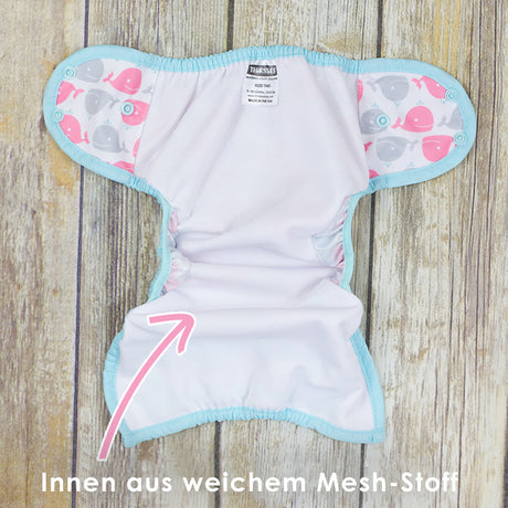 Thirsties - Schwimmwindel (Badewindel) - Dessert Bloom Gr. 1 & 3