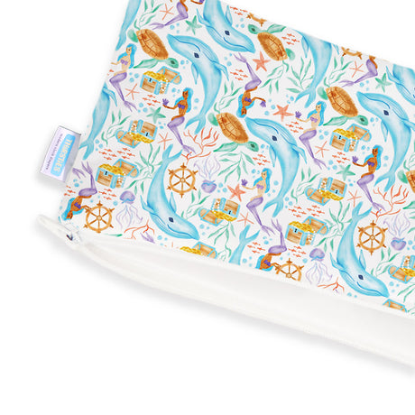 Thirsties - Clutch Bag mit Knopf-Schlaufe - Gr. XS (14x27cm)