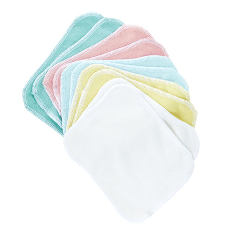 TotsBots - Wipes - Bambus-Feuchttücher (Waschlappen) - 17x13cm (10 Stück)