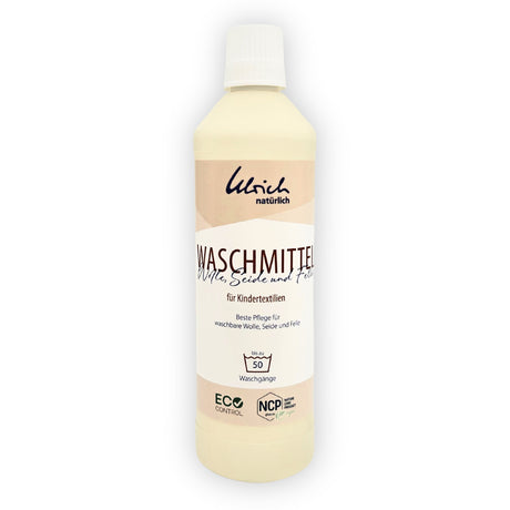 Ulrich natürlich Waschmittel - Wolle, Seide & Felle - für Kindertextilien - 500ml