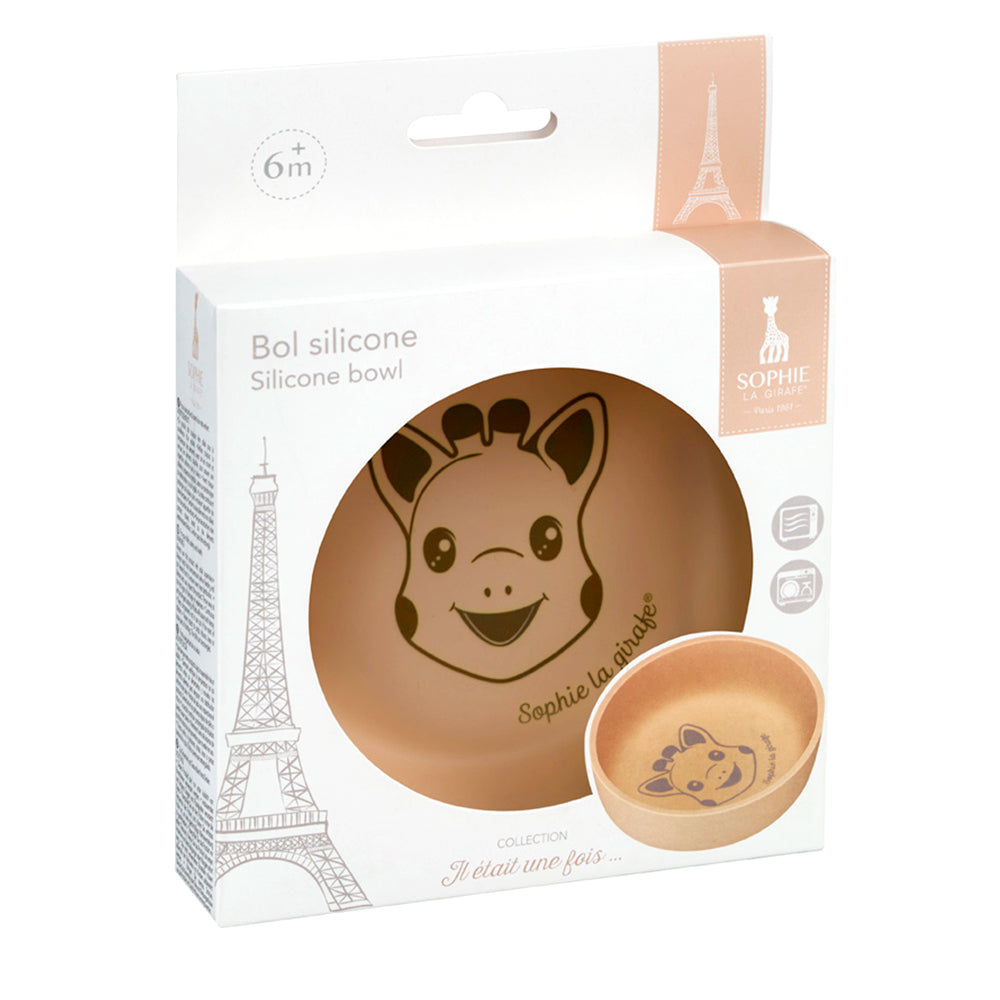 Sophie la girafe - Esslernschüssel für Babys - 100 % Silikon
