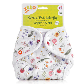 XKKO PUL-Überhose - One Size (4-15 kg) - Sommerwiese - PUL-Überhose für Stoffwindeln