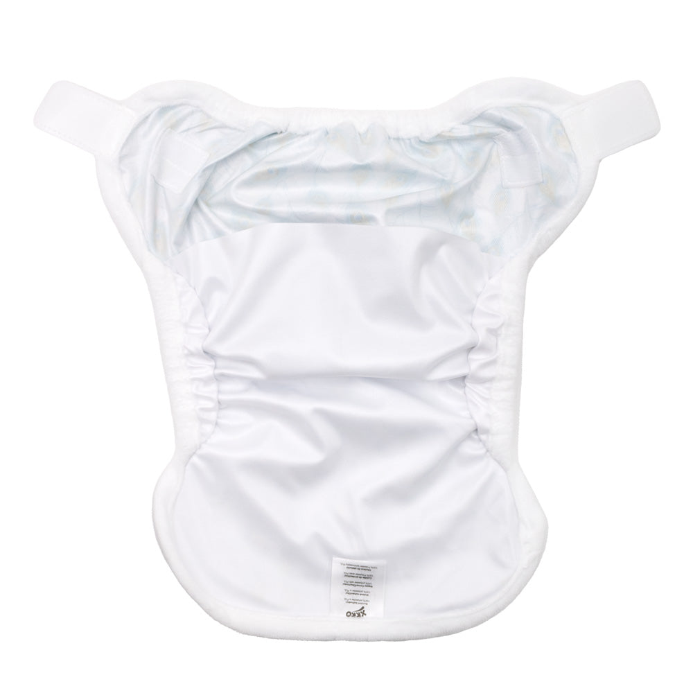 XKKO - Überhose (PUL) - doppelte Beinbündchen - Newborn (2-6 kg) - Sommerwiese