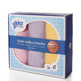 XKKO -  Organic Mullwindeln - 100% Bio-Baumwolle -  (Alte Zeiten) - 90x100cm - 3 Stück