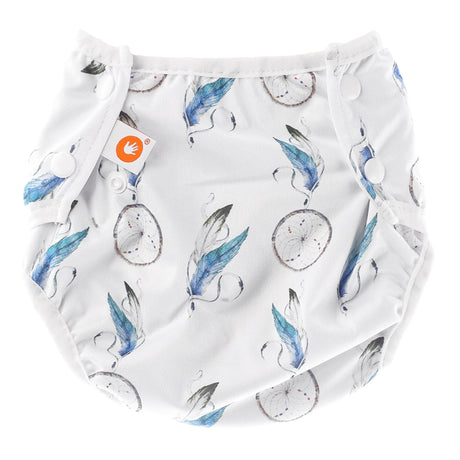 XKKO - waschbare Schwimmwindel - One Size (4-15 kg) - "Dream Catchers"