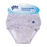 XKKO - Trainer (100% Bio-Baumwolle) - Trainingsunterhose - Safari Lavender Aura