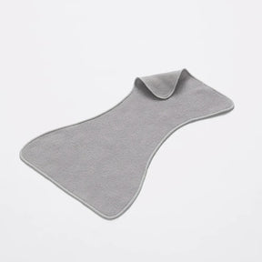 Graues Bambino Mio Fleece-Windelvlies, waschbar und wiederverwendbar
