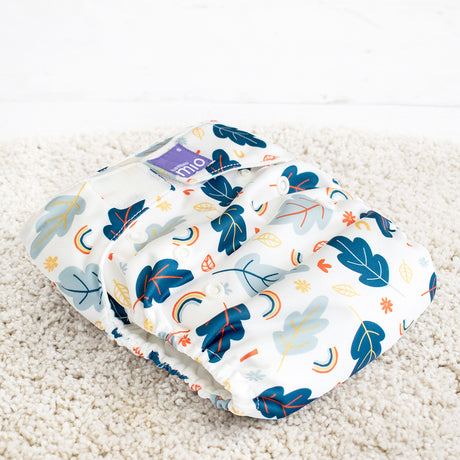 Bambino Mio MioSolo Classic Windel Little Leaves liegend