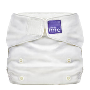 Bambino Mio MioSolo All-in-One Stoffwindel One Size im Design Weiß von vorn