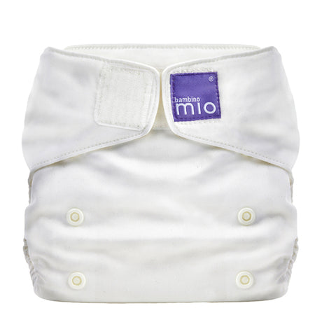 Bambino Mio MioSolo All-in-One Stoffwindel One Size im Design Weiß von vorn
