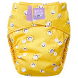 Bambino Mio Revolutionary wiederverwendbare AIO Windel One Size im Design Smile (gelb)