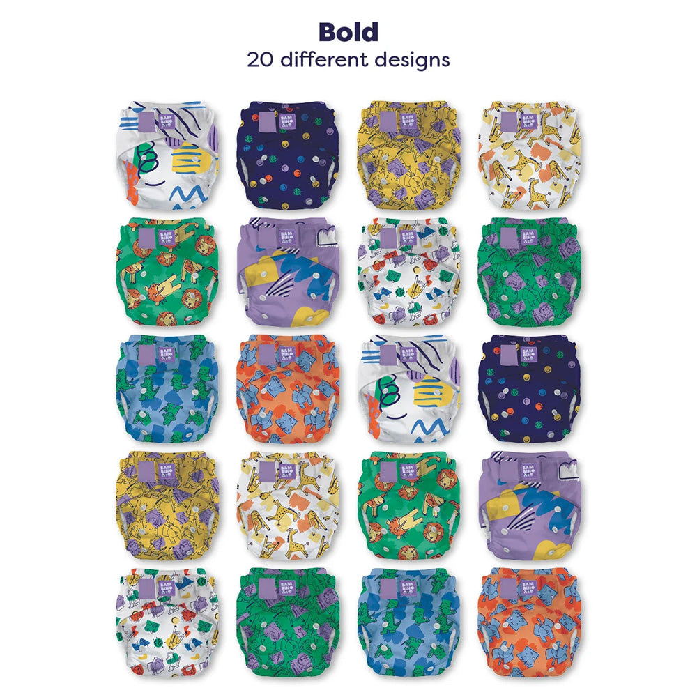Die 20 Designs der Bambino Mio Changemaker Box Bold