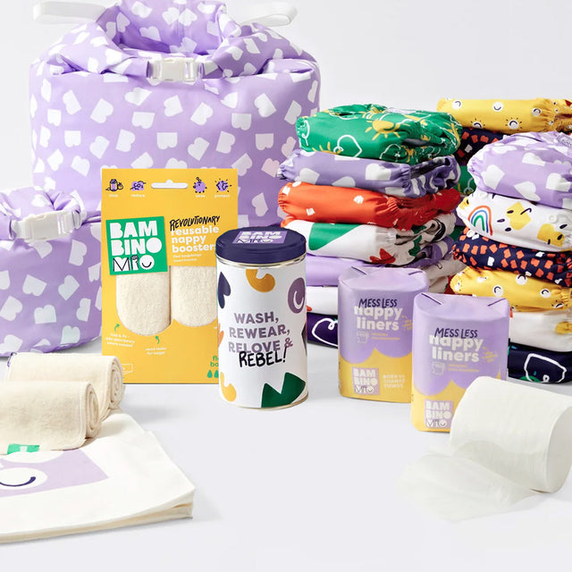 Bambino Mio Changemaker Box: 20 Revolutionary Windeln mit Wetbag und Zubehör