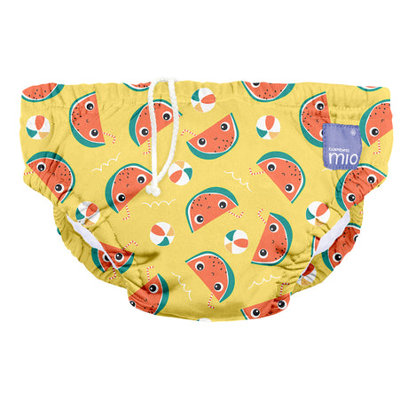 Bambino Mio waschbare Schwimmwindel im Design Mellow Melon (mit Wassermelonen), Größen S bis XL
