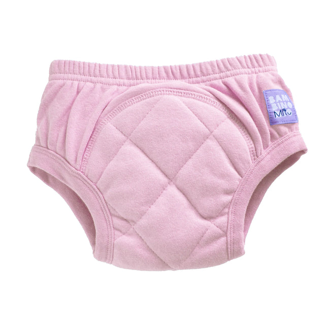 Bambino Mio Trainer (Töpfchen-Trainingshose aus Baumwolle) mit X-Naht in Rosa