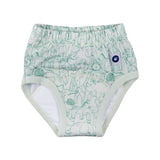 XKKO - Trainer (100% Bio-Baumwolle) - Trainingsunterhose - Safari Granite Green - Top Qualität.