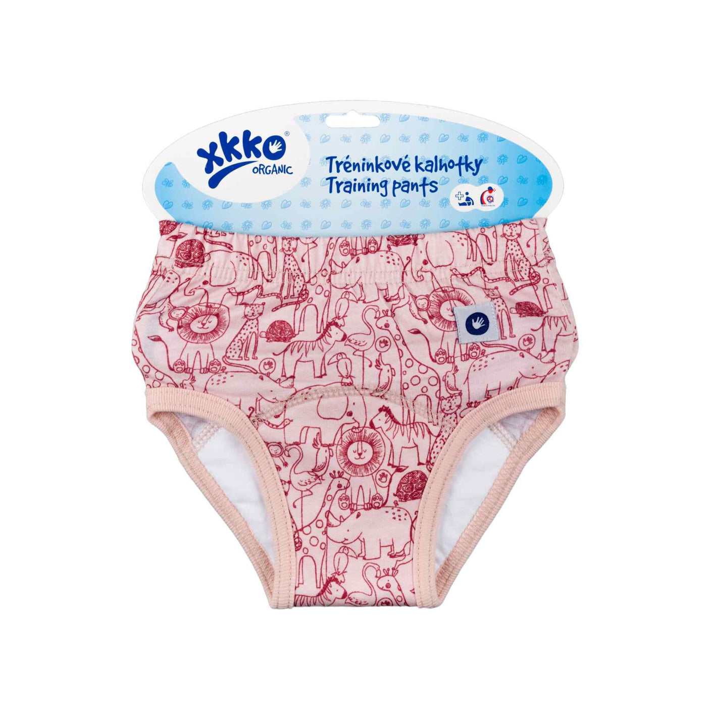 XKKO - Trainer (100% Bio-Baumwolle) - Trainingsunterhose - Safari Mesa Rose