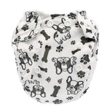 Doodush Überhose V2.0 mit Laschen im Design Bulldog (Hunde), Größe Newborn