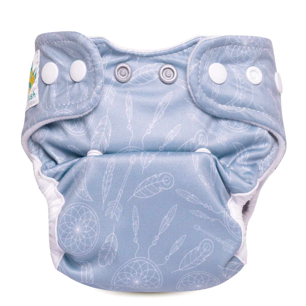 Doodush Überhose V2.0 mit Laschen im Design Sweet Dreams, Größe Newborn