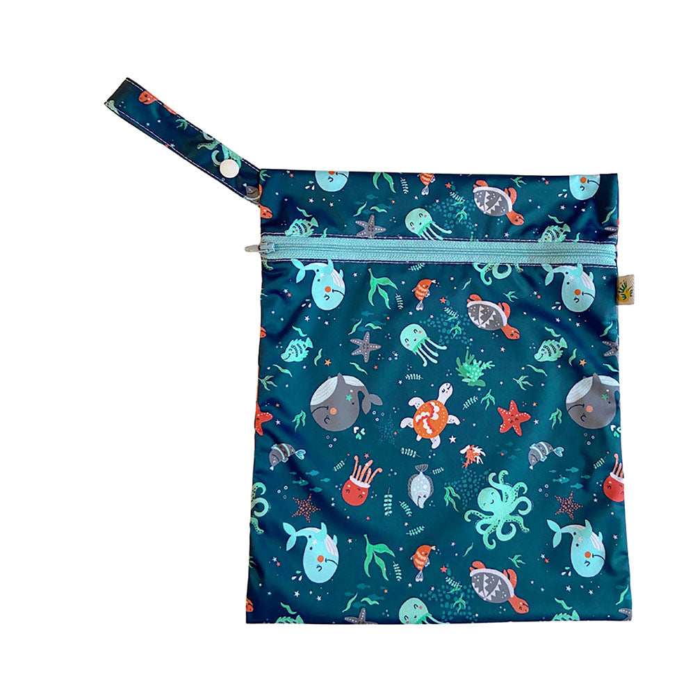 Doodush - wasserdichte Nasstasche/Wetbag mit Schlaufe - Gr. M (30x40 cm)