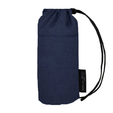 Emil Flaschenbeutel (Ersatzhülle) aus Bio-Baumwolle für Emil die Flasche 300 ml im Design Blau
