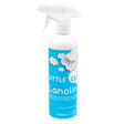 Little Clouds Lanolin-Spray in der 500-ml-Sprühflasche zum Nachfetten von Wollüberhosen