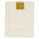 Einzelne gefaltete Little Clouds Prefold-Windel aus Bio-Baumwolle mit goldenem Etikett