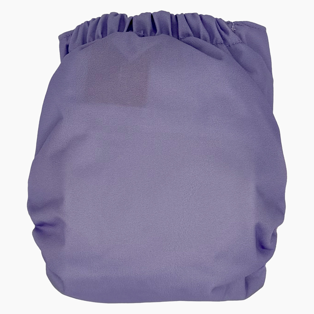 Little Clouds SuperCloud AIO Gold Edition in Lavendel von hinten mit elastischem Rückenbund