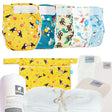 Little Clouds SuperCloud AIO Probierbox One Size „Kleine Entdecker“: fünf AIO-Windeln mit Wetbag und Zubehör