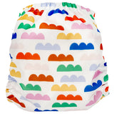 Little Clouds SwimCloud Schwimmwindel Gold Edition im Design Clouds von hinten