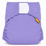 Little Clouds SwimCloud Schwimmwindel Gold Edition in Lavendel von vorn mit Klettverschluss