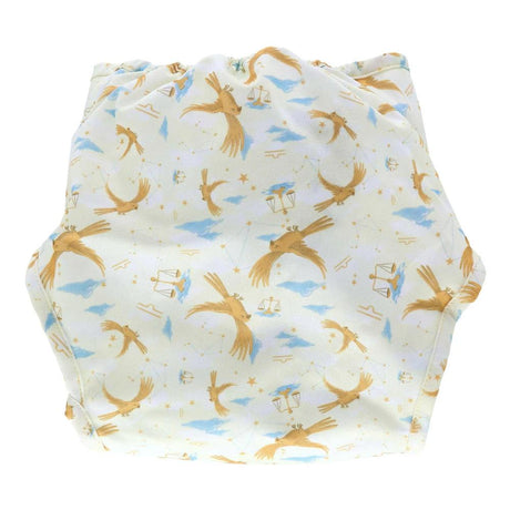 Little Lamb - Überhose (Stretchy PUL-Wrap) - Newborn für Neugeborene 3 bis ca. 9 kg