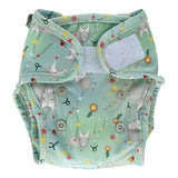 Little Lamb - Überhose (Stretchy PUL-Wrap) - XL für Kinder über 16 kg