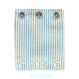 Milchmädchen Bodyverlängerung (Bodyerweiterung) einzeln im Design Matrix Blau – Größe 3 (Druckknopf Ø 9,7 mm)