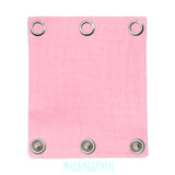 Milchmädchen Bodyverlängerung (Bodyerweiterung) einzeln im Design Pink – Größe 3 (Druckknopf Ø 9,7 mm)