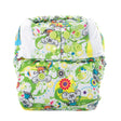 Mommy Mouse Pocketwindel One Size (4–16 kg) im Design Lemon Tree von vorn, mit Druckknöpfen
