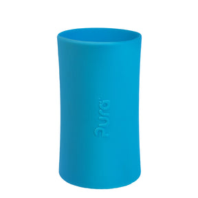 Pura Kiki Silikonüberzug (Sleeve) für 250- und 325-ml-Flaschen – im Design Blau