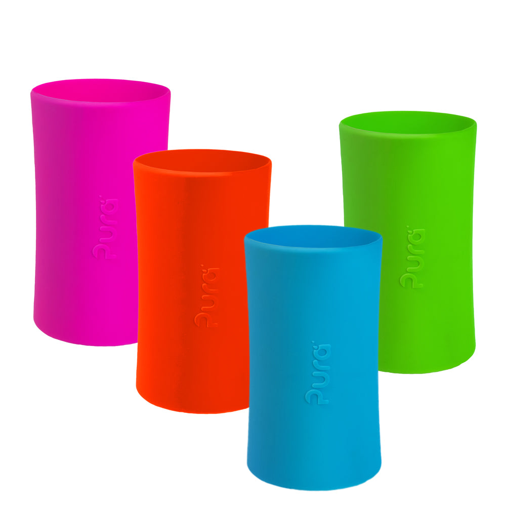 Pura Kiki Silikonüberzug (Sleeve) für 250- und 325-ml-Flaschen – in verschiedenen Farben (Übersicht)