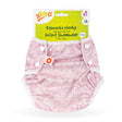 XKKO waschbare Schwimmwindel One Size (4–15 kg) im Design Safari Mesa Rose in der Originalverpackung