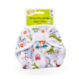 XKKO PUL-Überhose - Newborn (2-4 kg) - Zoo - wasserdichte Überhose für Stoffwindeln