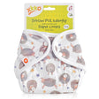 XKKO PUL-Überhose One Size (4–15 kg) im Design Verträumte Schafe von vorn, mit Druckknöpfen und doppelten Beinbündchen